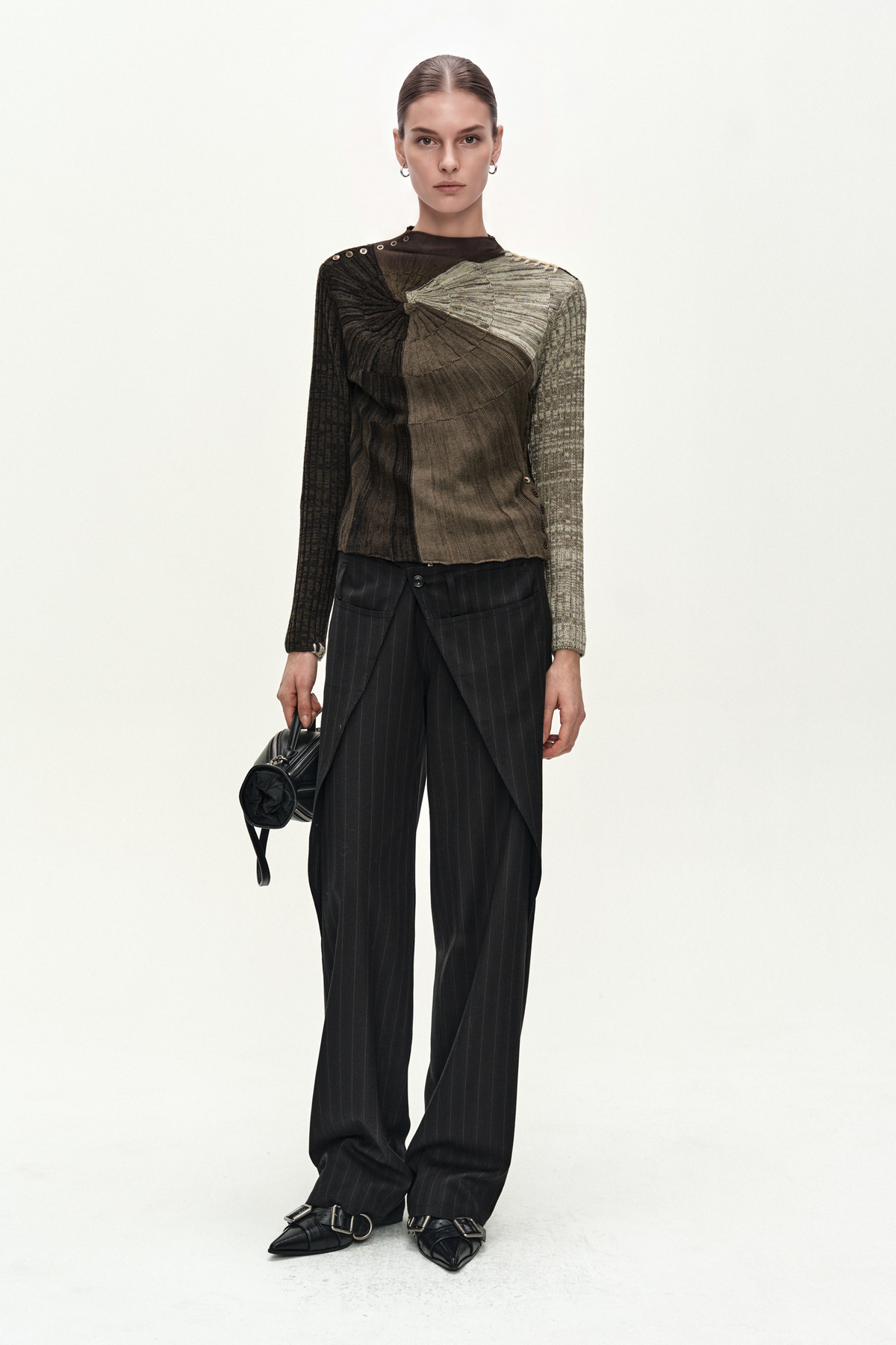 Andersson Bell Stripe Wrap Pants