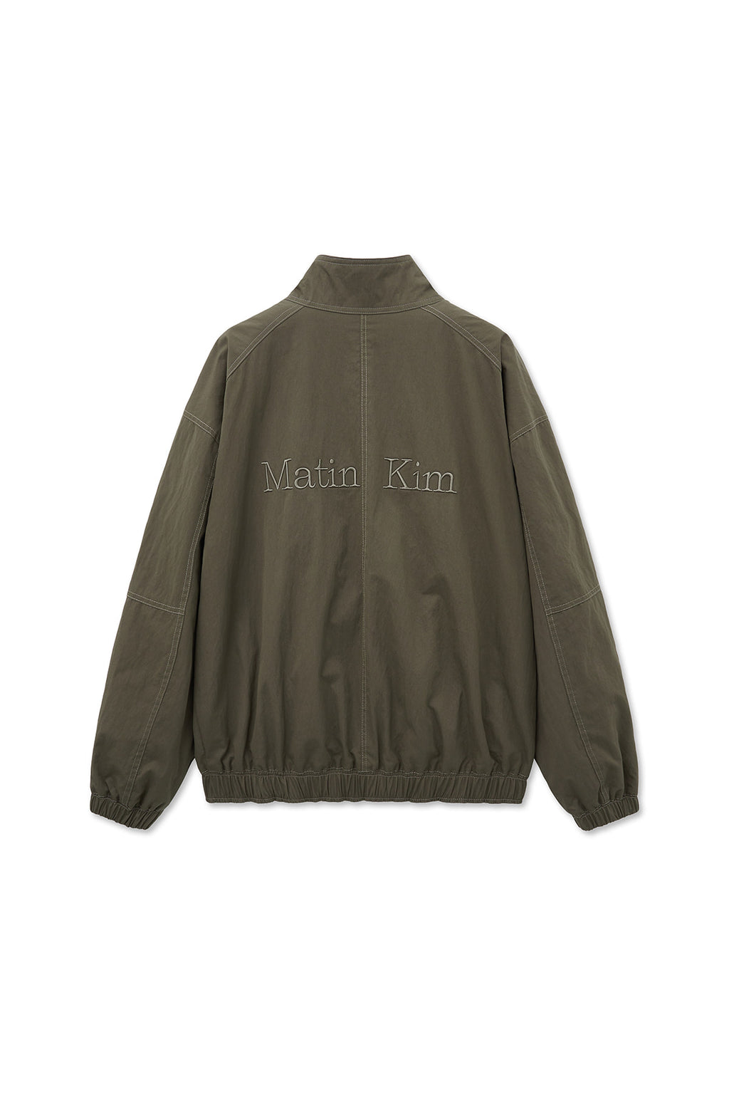 [matinkim] UTILITY BOMBER JUMPER FOR WOMEN IN KHAKI BROWN