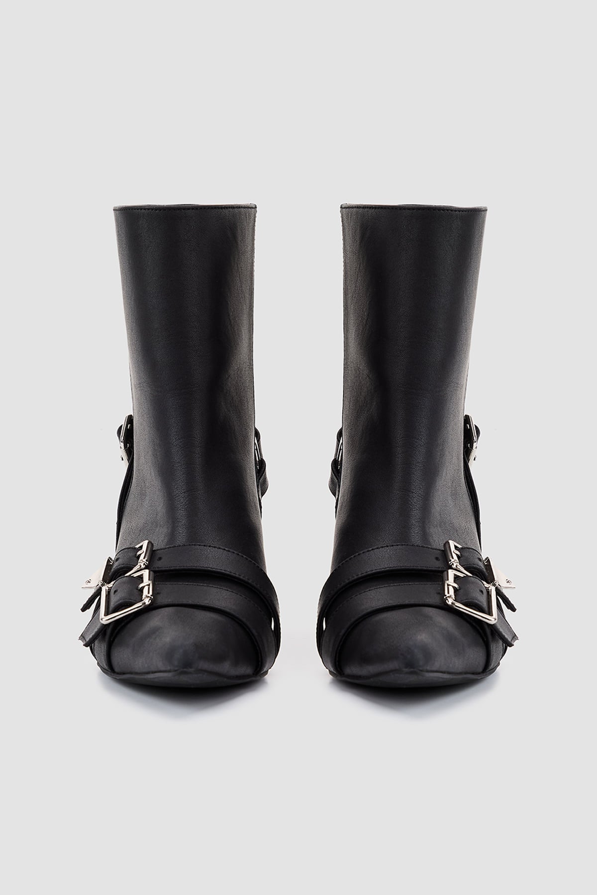 Matinkim Stiletto Ankle Boots IN Black