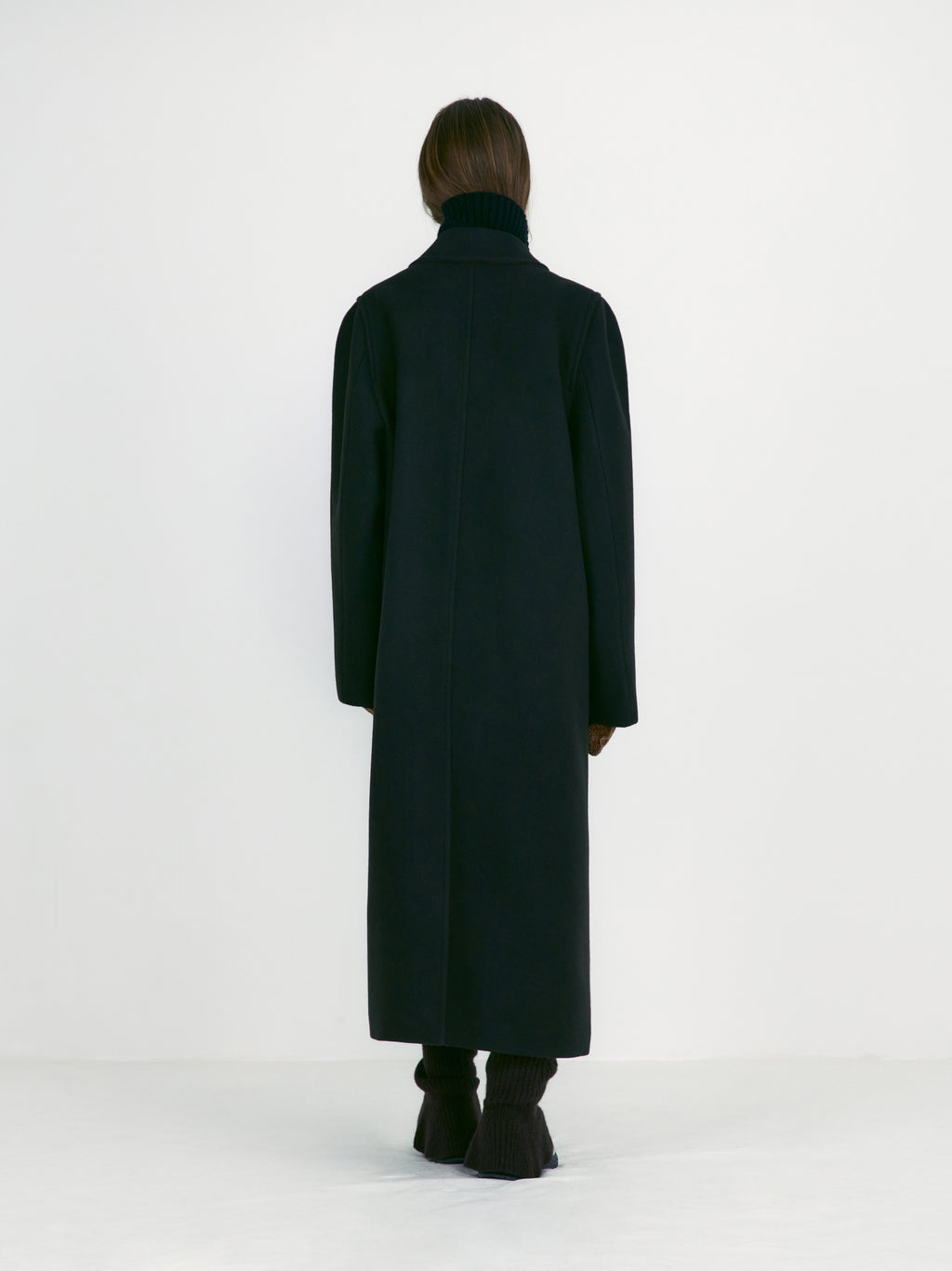 [low_classic] Damaged Knit Neck Warmer
Black