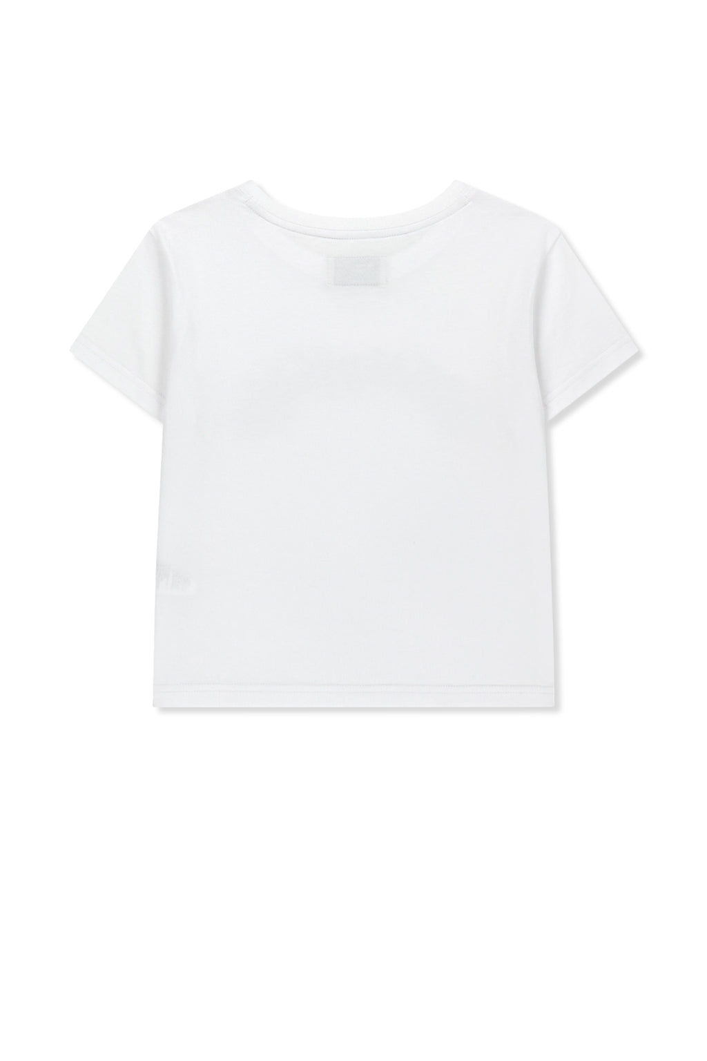 [matinkim] Matin Kim Arch Logo Crop Top IN White