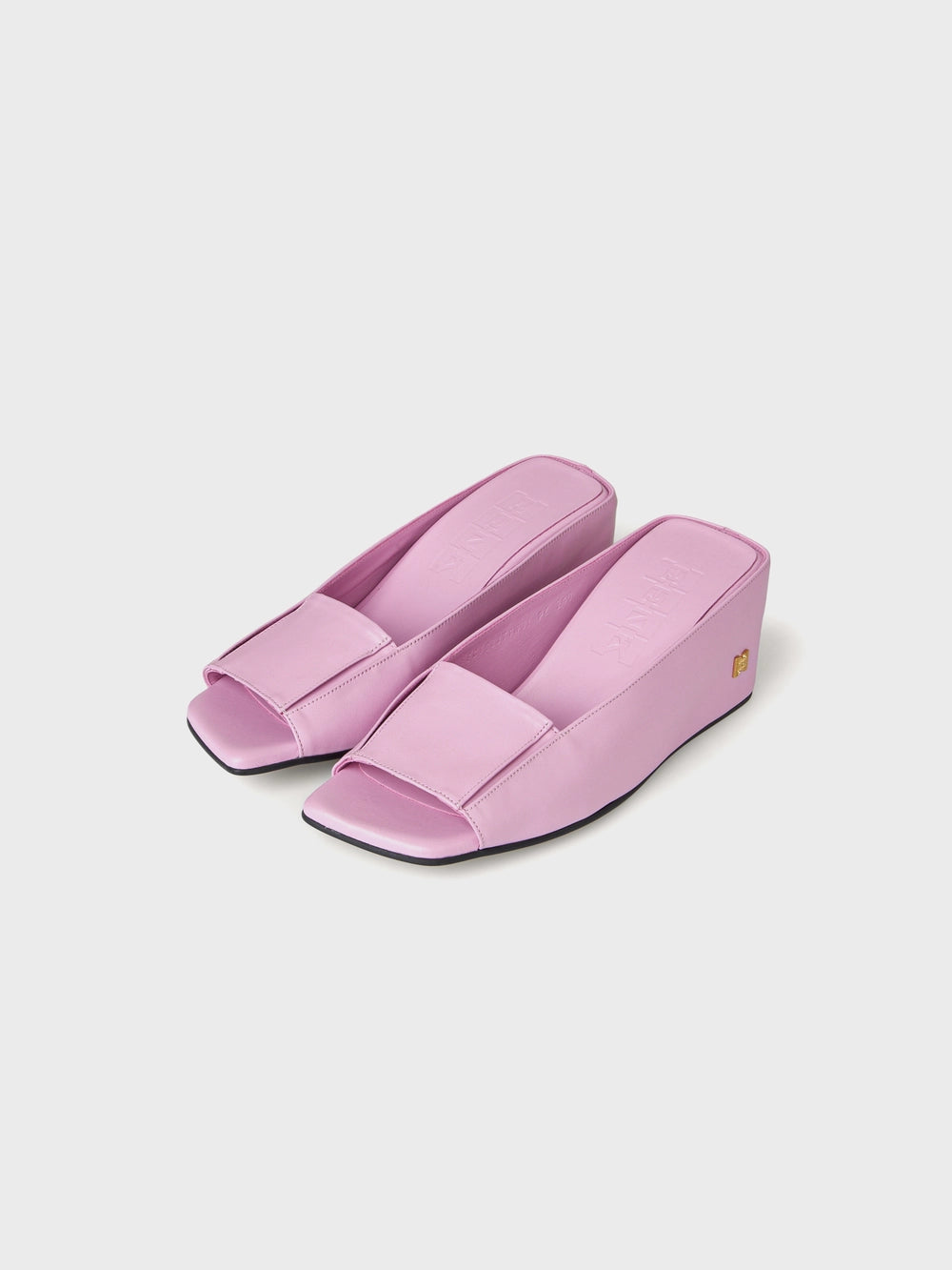 EENK Folded Wedge Heels - Pink