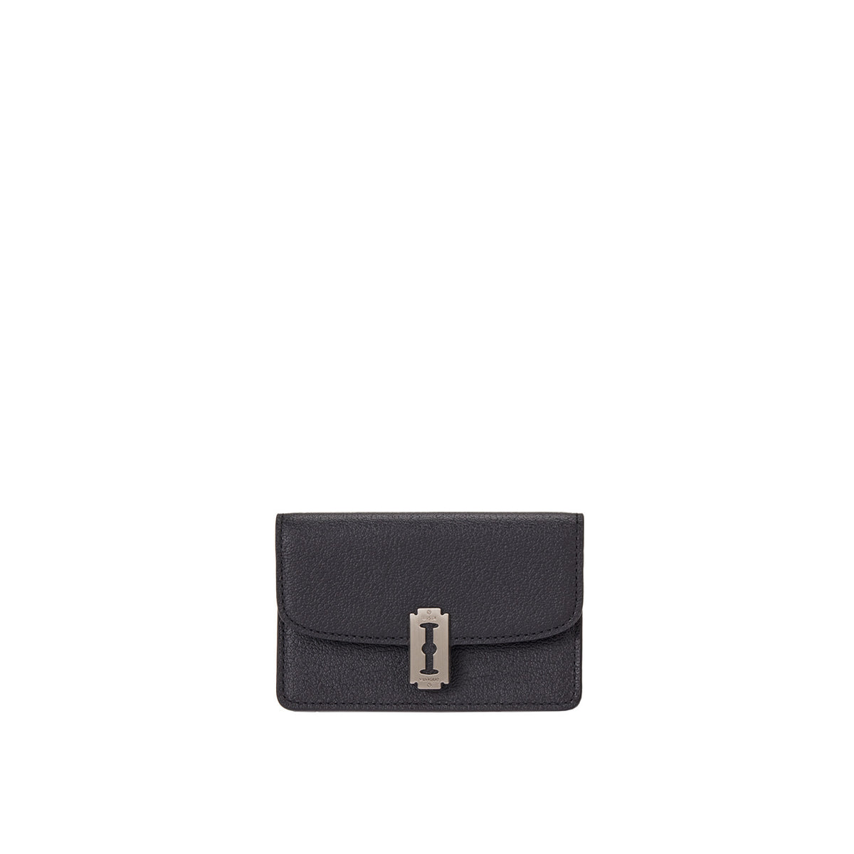 Vunque Occam Lune Double Flap Card Wallet Black