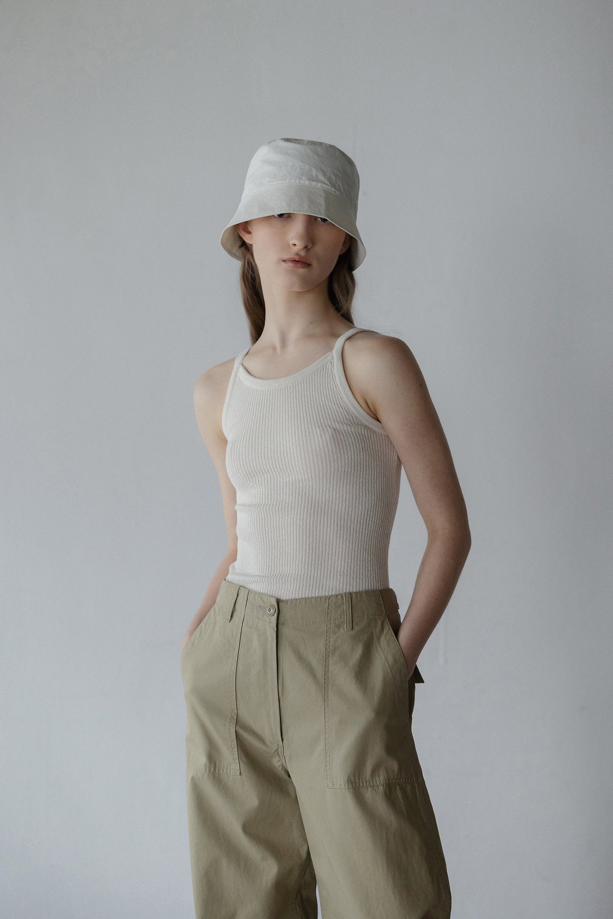 Nothing Written Bucket hat (Off white)