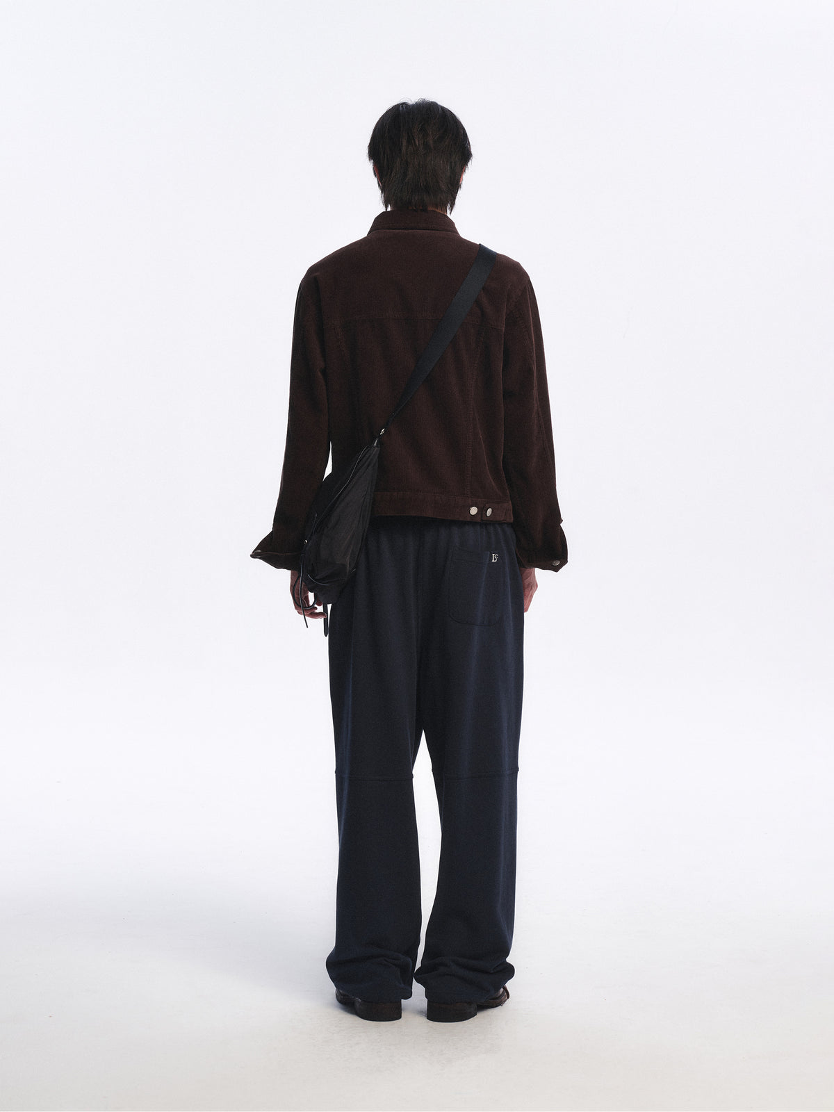 Low Classic Lc Oversized Sweatpants Charcoal Navy