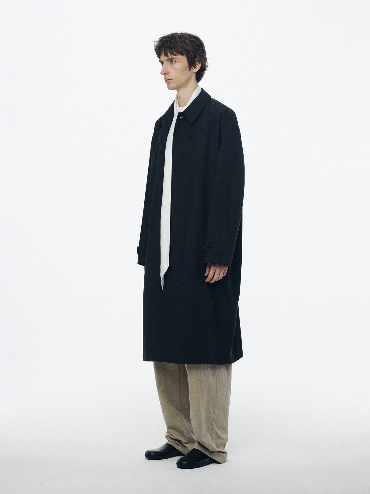 Nothing Written Covent wool coat (Deep charcoal, M)