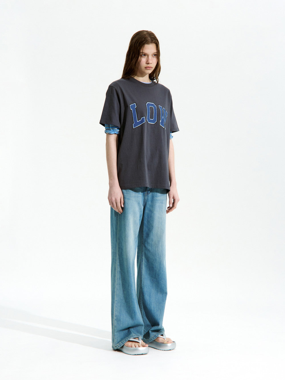 Low Classic Low T-Shirt Charcoal