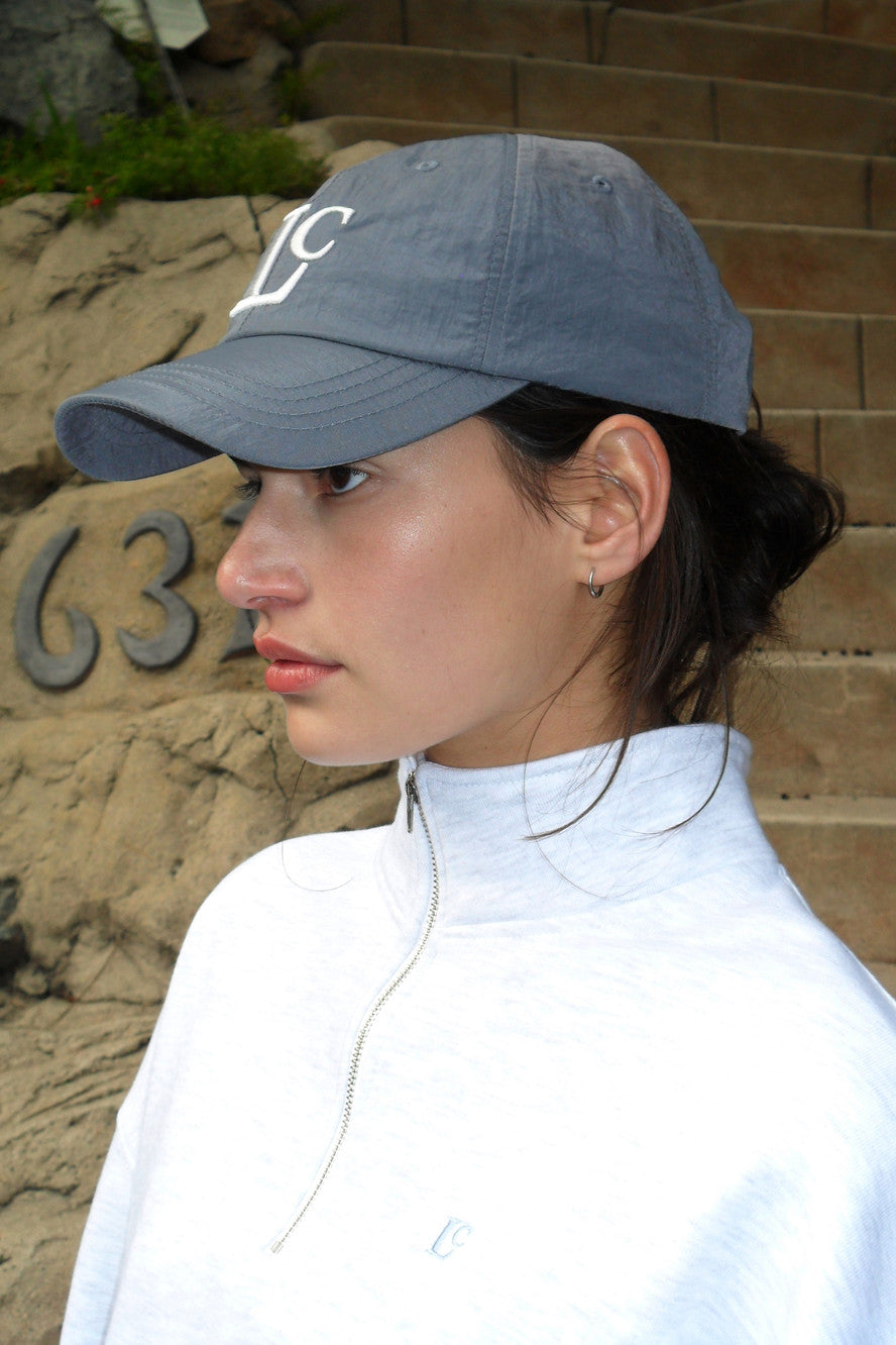 Low Classic Nylon Lc Cap Charcoal