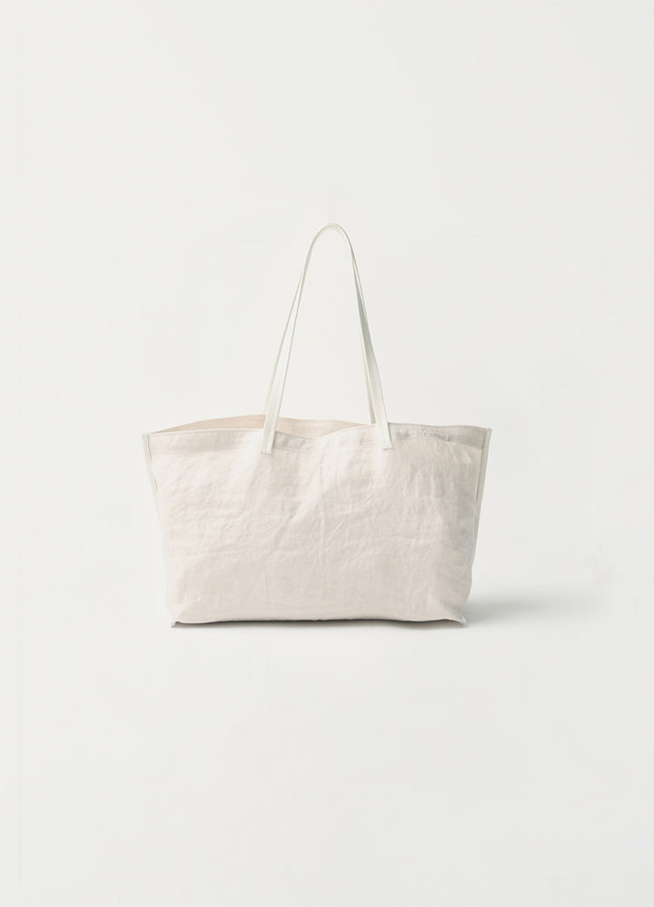 Nothing Written Biscuit shoulder bag (Pearl ivory)