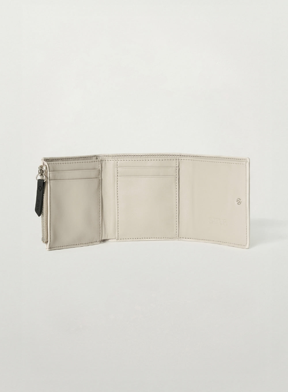 [satur] Orta Padded Wallet - Light Gray