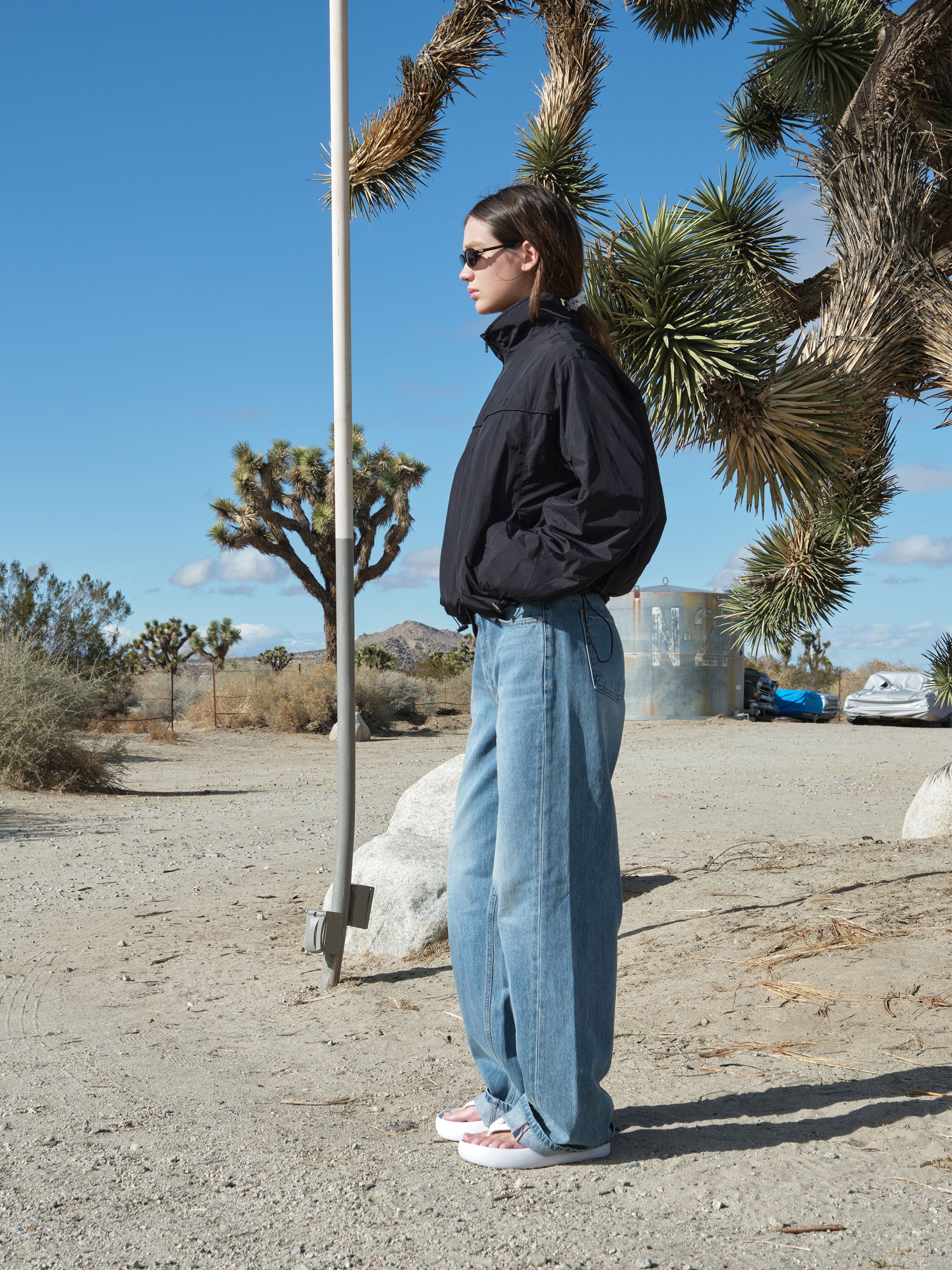 [Low Classic] Lc Nylon Jacket_Black