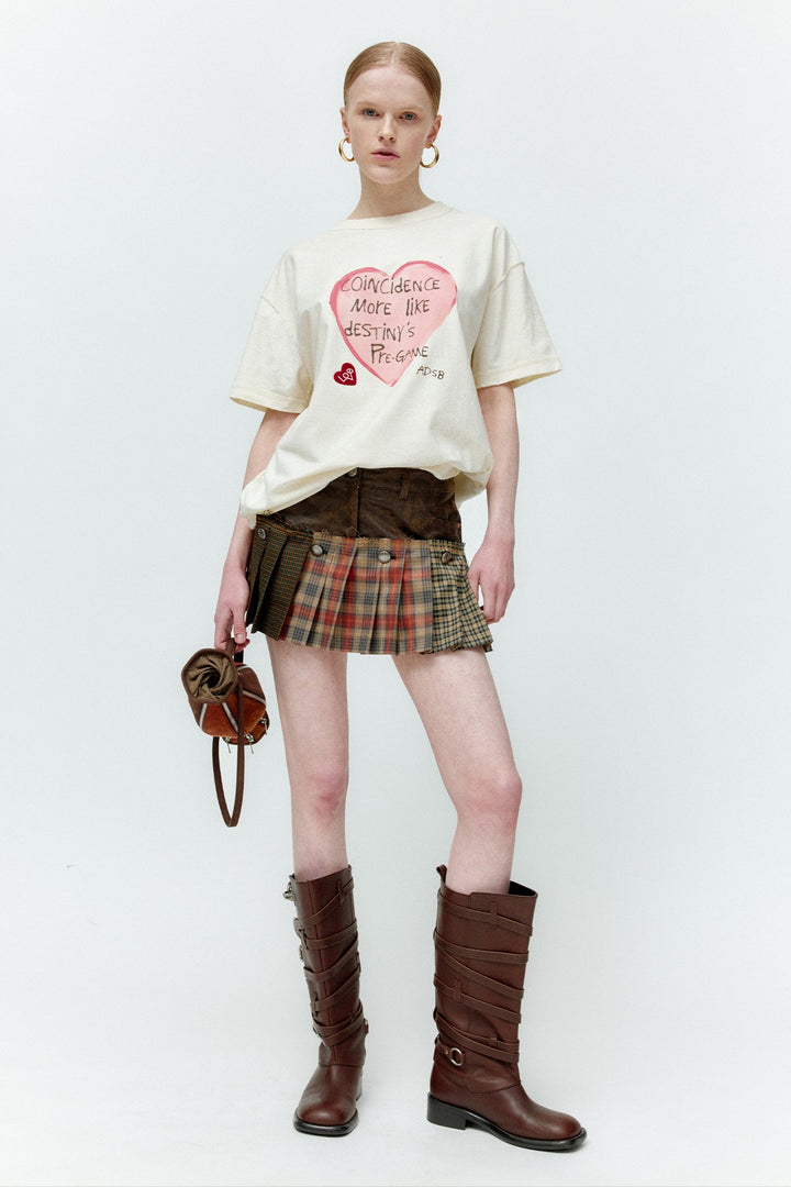 Andersson Bell Unisex Heart Message T-Shirt