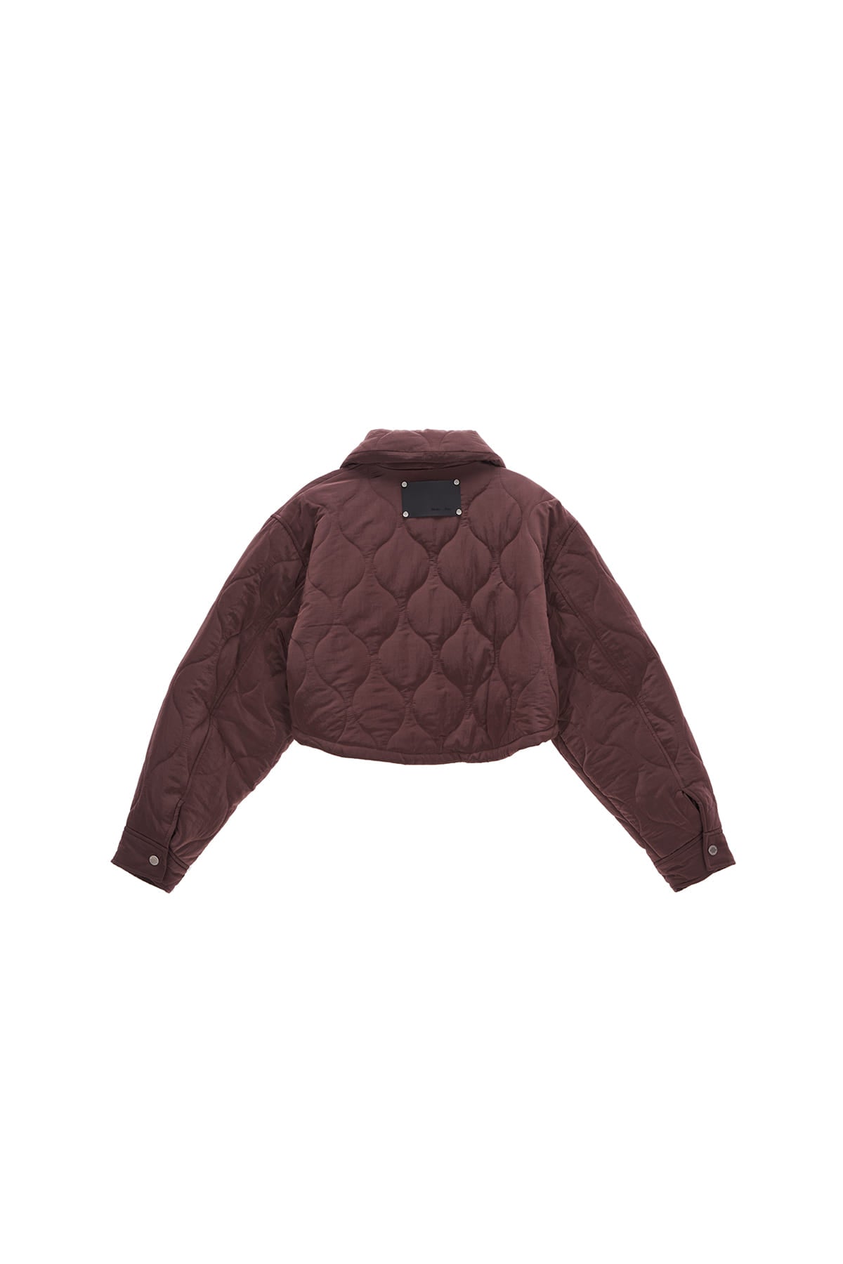 Matinkim Bolero Short Padding Jumper IN Cocoa