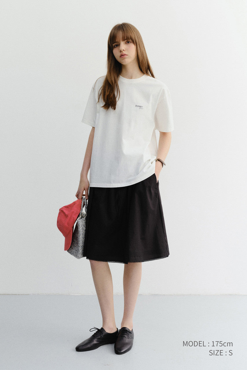 Dunst Unisex Garment Dyed T-Shirt Off White