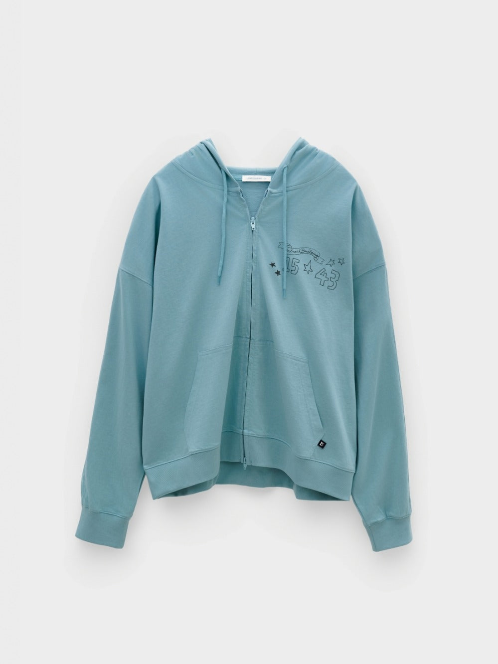 [Low Classic] Mirae Zip-Up Hoodie_Mint