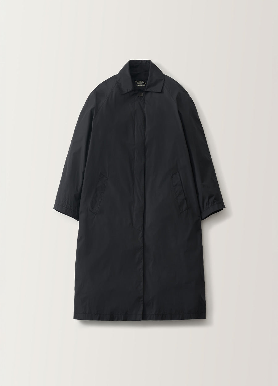 Nothing Written Urban nylon trench (Black)