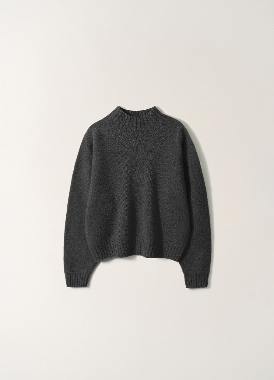 Nothing Written Extreme fine wool pullover (Charcoal)