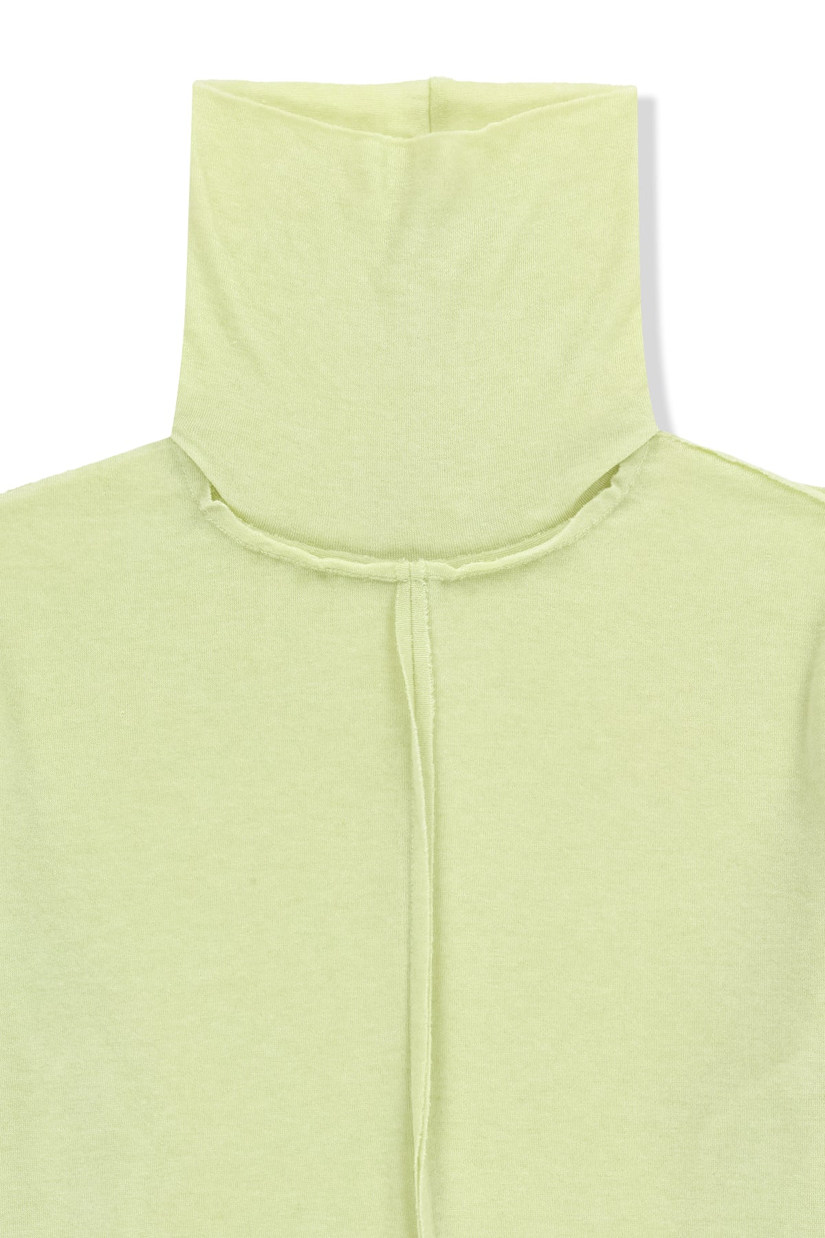 Matinkim Raw Cut High Neck Top IN Lime