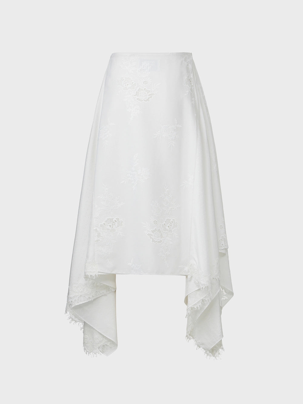 EENK Flowy Layered Skirt - White