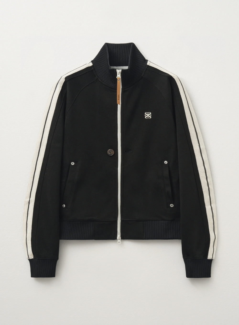[satur] (W) Lawton All Day Track Zip-Up Jacket - Caviar Black