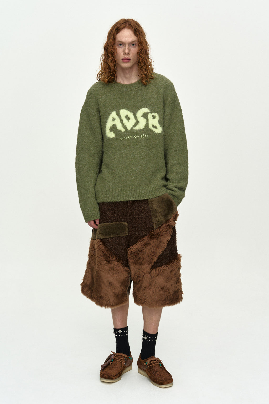 Andersson Bell Adsb Intarsia Crew-Neck Sweater