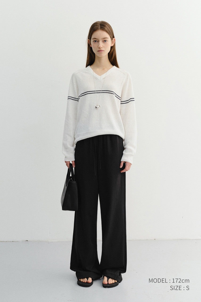 Dunst Summer Wide Jogger Pants Black