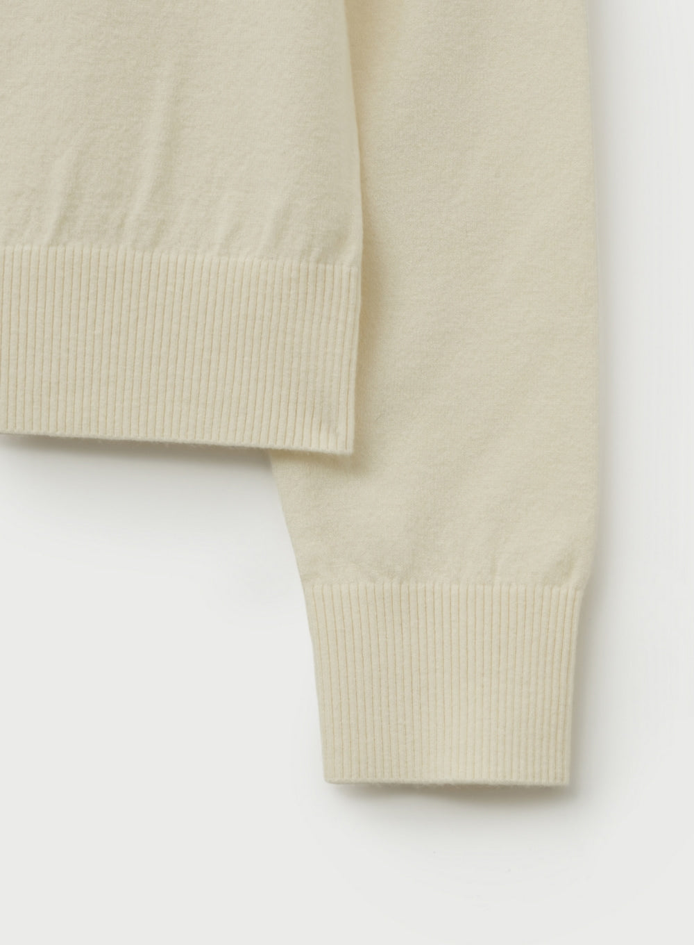 [satur] (W) Basic Polo Knit - Cream