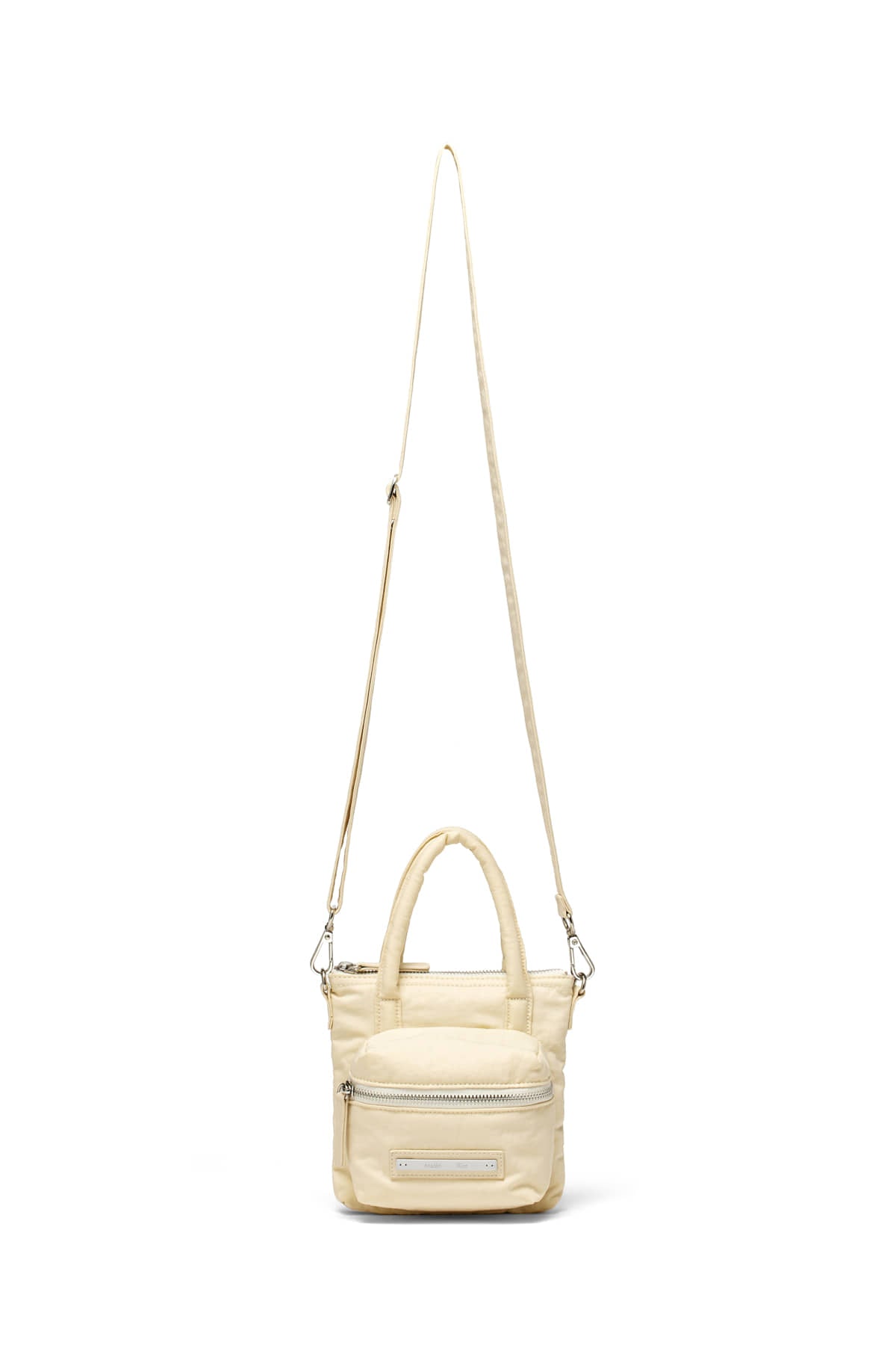 [matinkim] PADDED CARGO TWO WAY MINI BAG IN CREAM