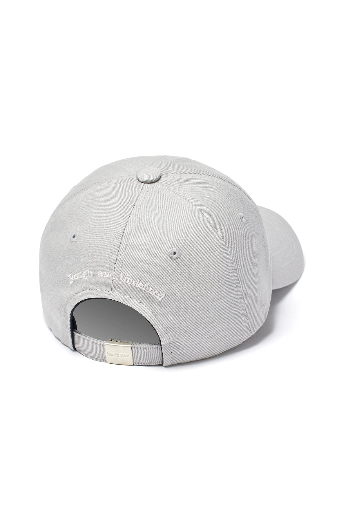 [matinkim] MATIN VOLUME LOGO BALL CAP IN GREY