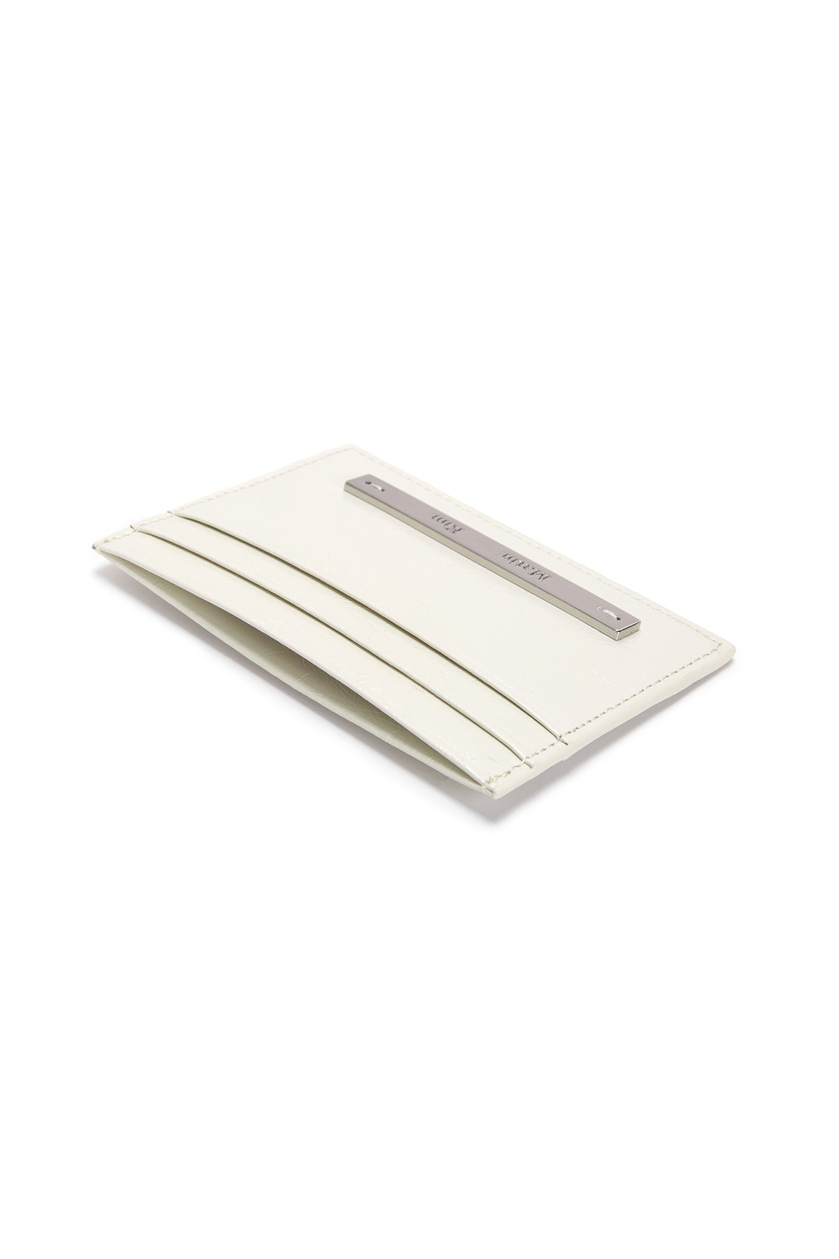 Matinkim Glossy Card Wallet IN Ivory