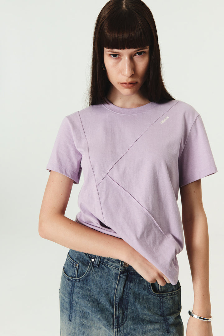 Matinkim Cut Point Small Logo Top IN Lilac