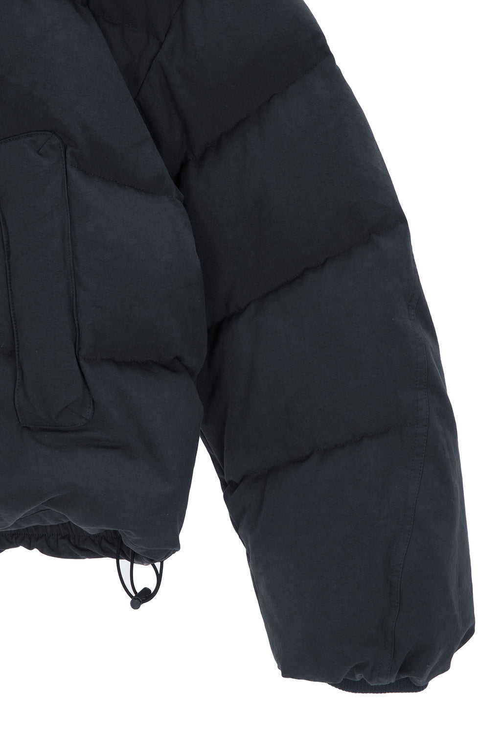 Matinkim Cotton Washed Puffer Duck Down Jumper IN Charcoal
