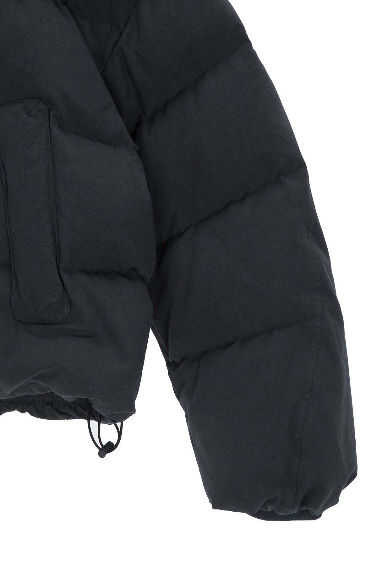 Matinkim Cotton Washed Puffer Duck Down Jumper IN Charcoal