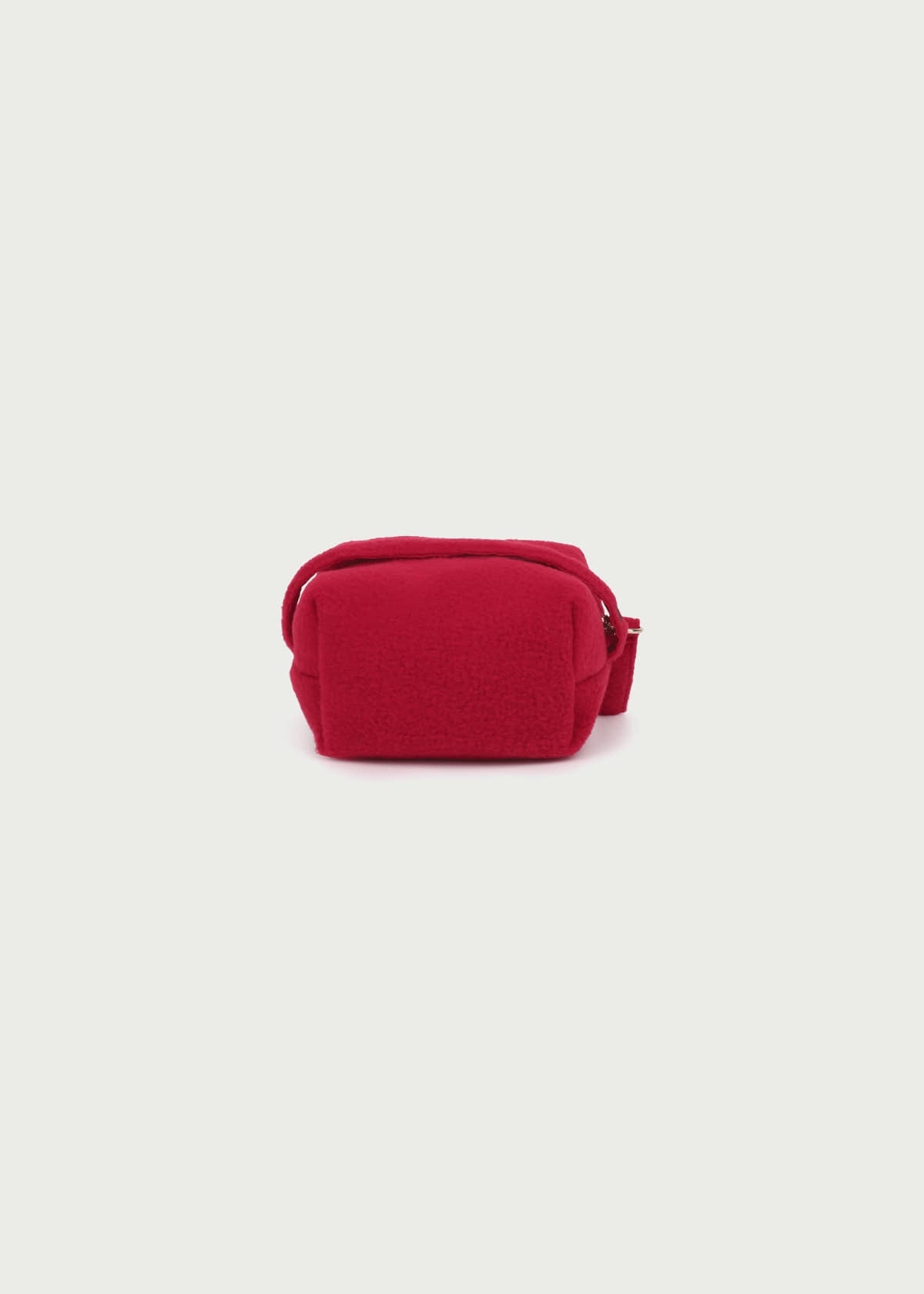 Depound fleece square pouch - red (S)