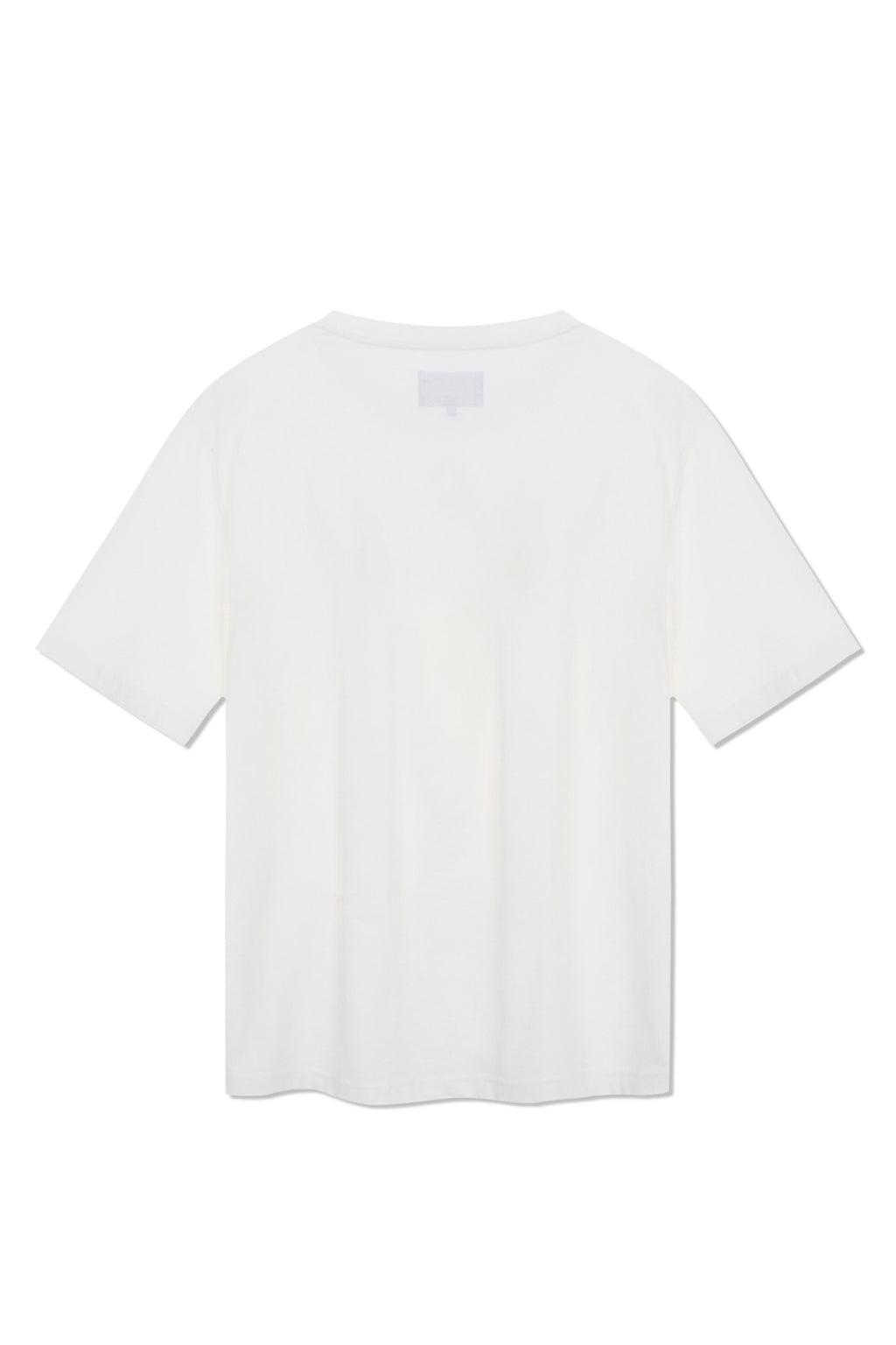 [matinkim] WAVY LOGO GRAPHIC TOP FOR MEN IN WHITE