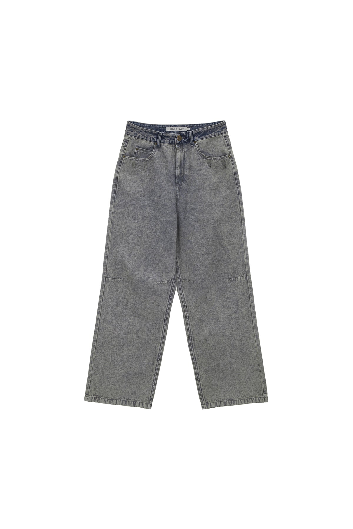 Matinkim Color Washed Denim Pants IN Blue