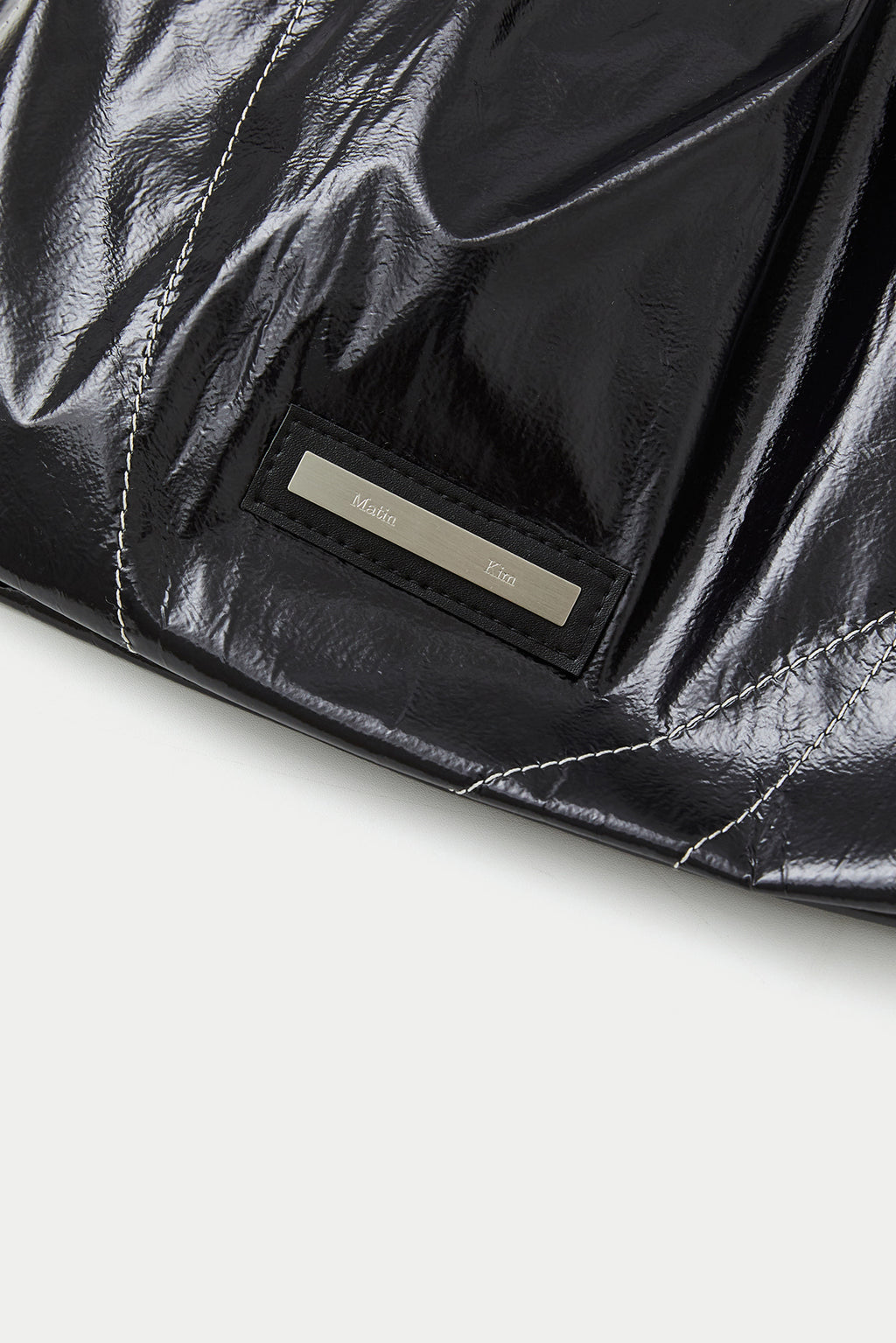 [matinkim] STRING COATING BACK PACK IN BLACK