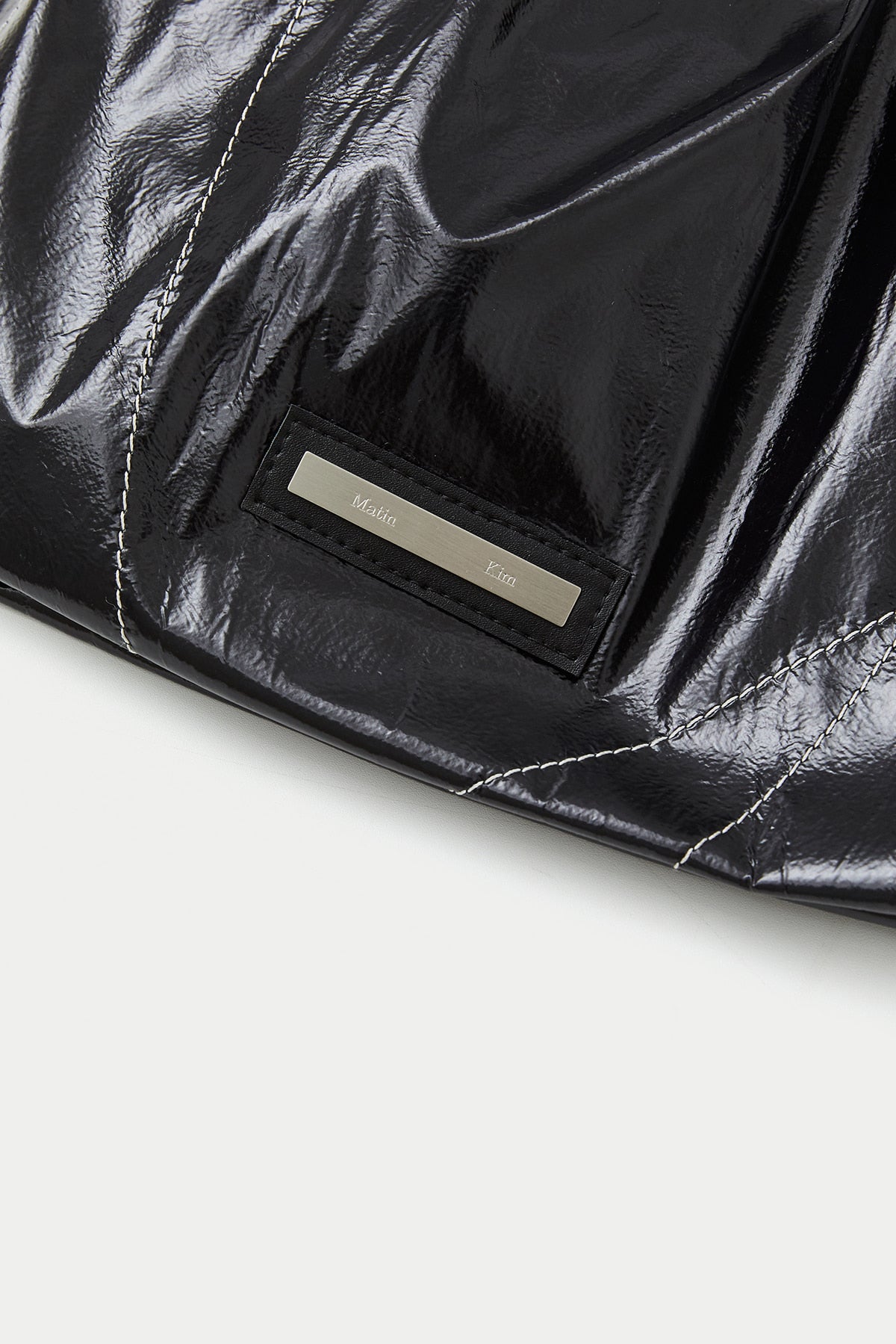 [matinkim] STRING COATING BACK PACK IN BLACK