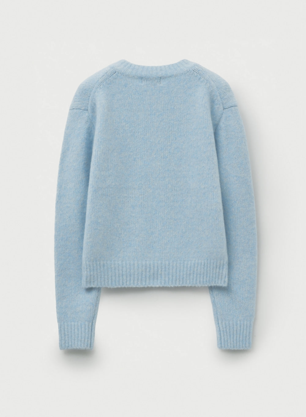[satur] (W) Essen Two Tone Mohair Blend Knit - Sky Blue