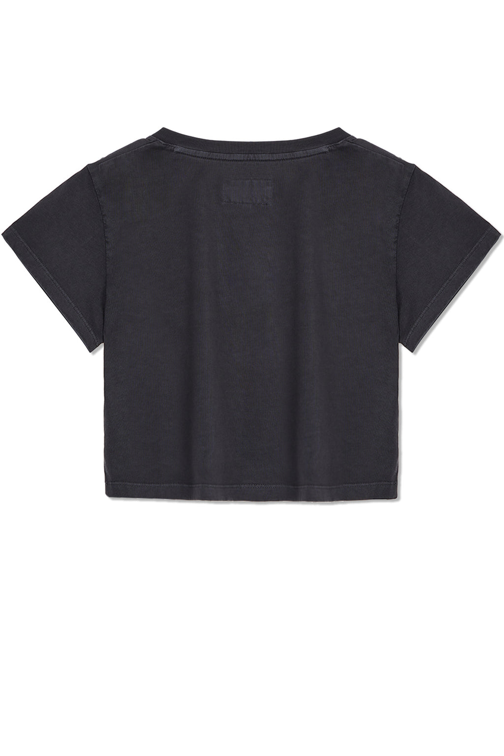 Matinkim Pigment Logo Crop Top IN Dark Grey