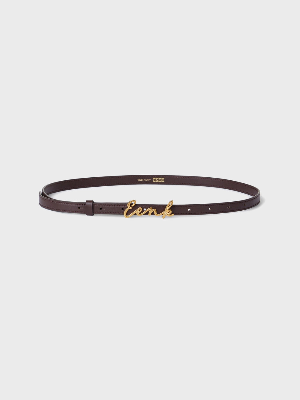 EENK Logo Belt - Brown