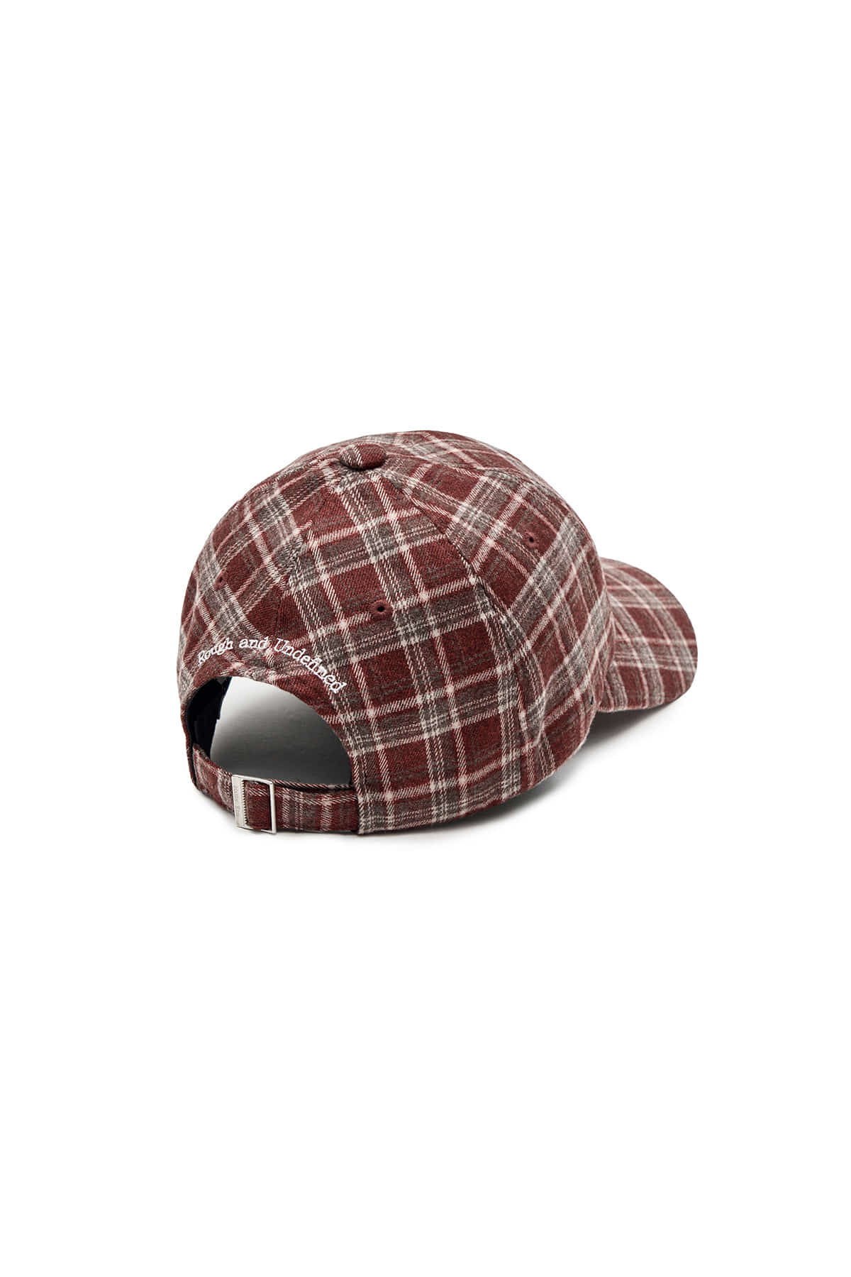 [matinkim] MATIN TYPO CHECK BALL CAP IN RED