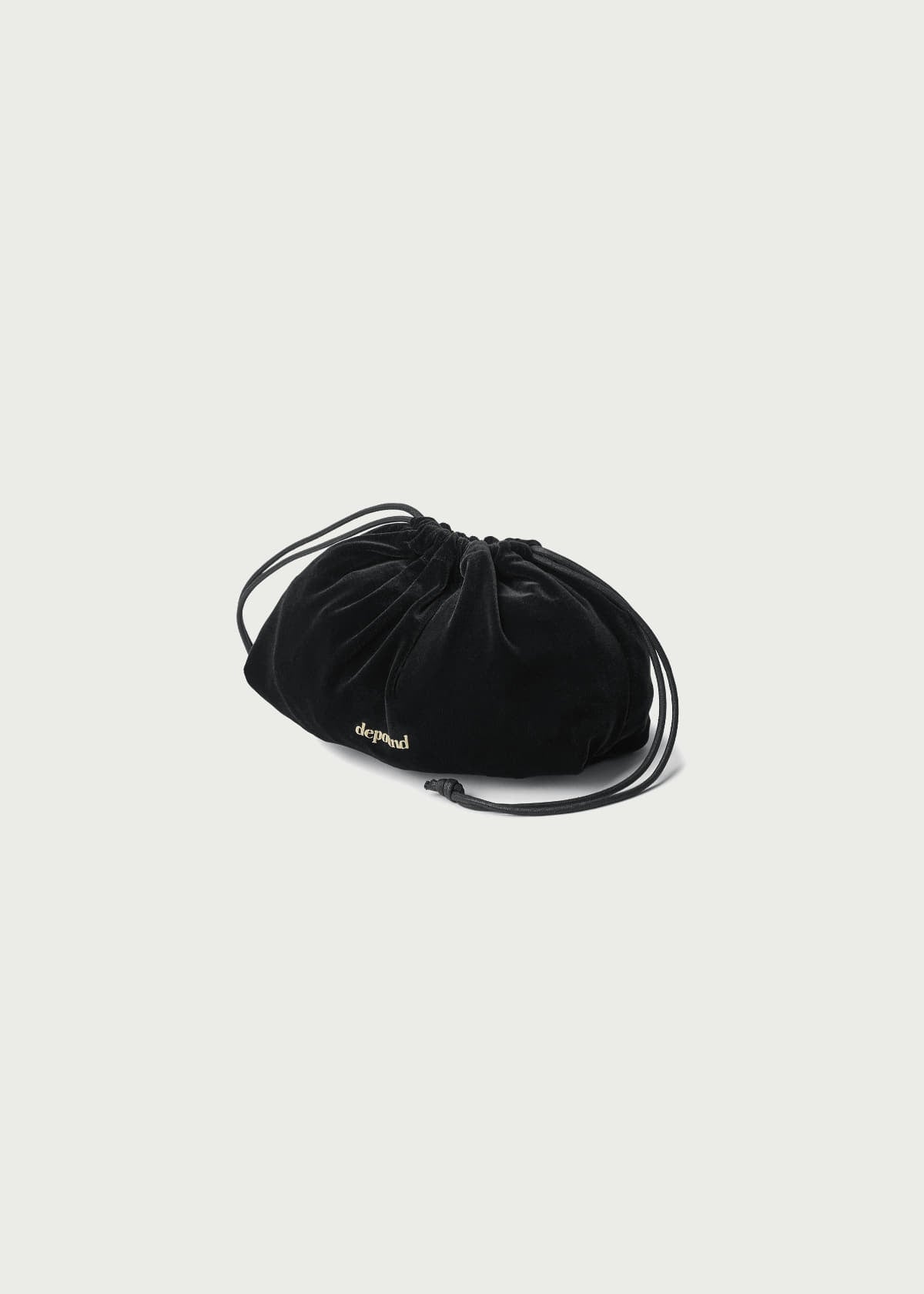 Depound string mini pouch - black