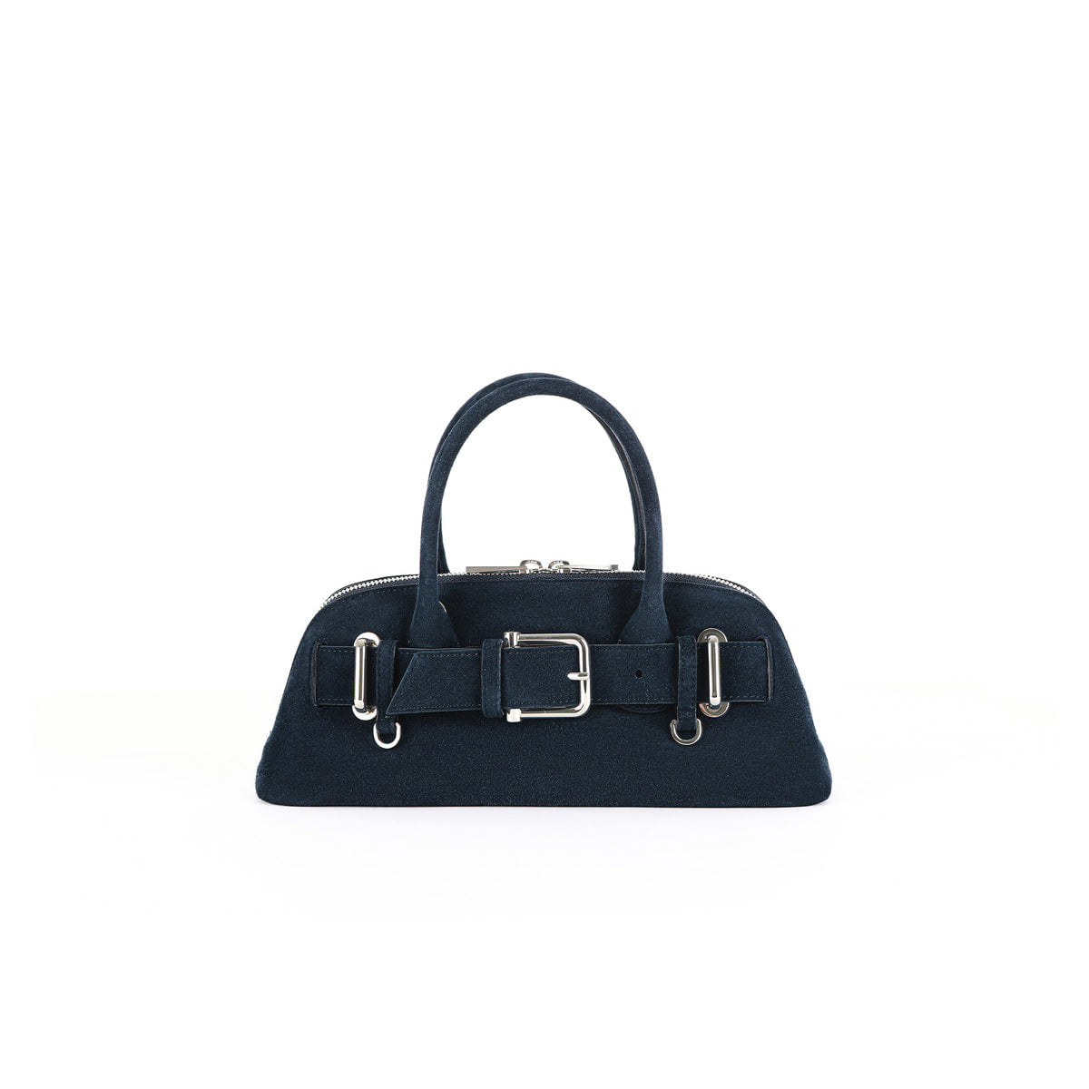 Osoi Zip Brocle Mini Suede Navy