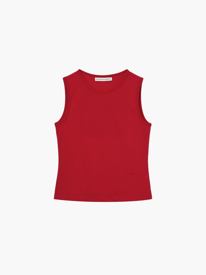MARGESHERWOOD Basic Sleeveless red