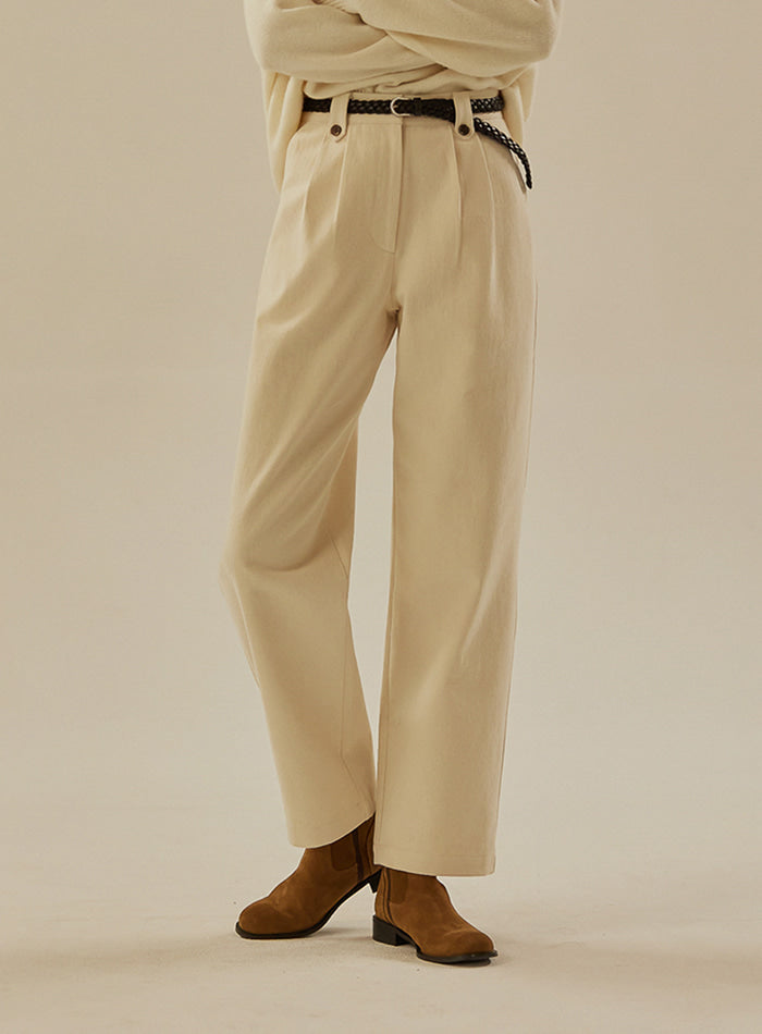 Mango Maniplease East Pintuck Pants