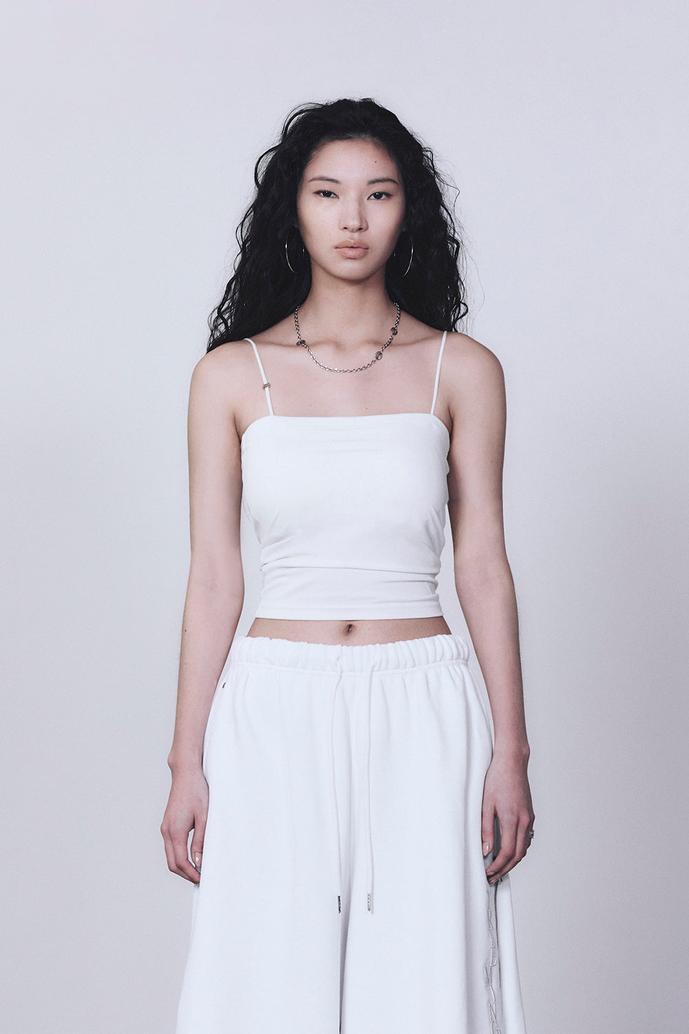 Treemingbird Bra Cap Camisole White