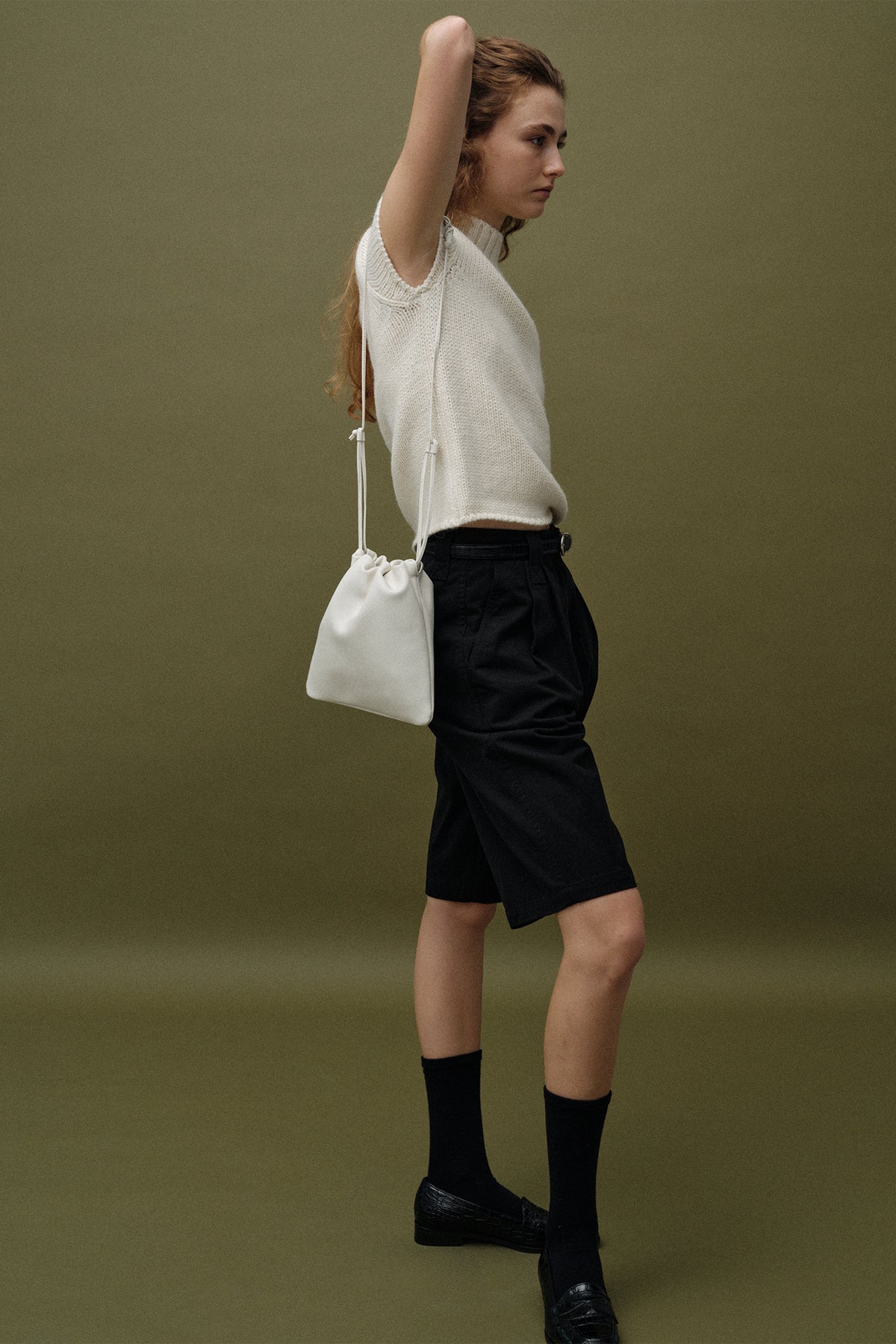 Nothing Written Fatu shoulder bag (Cloud white)