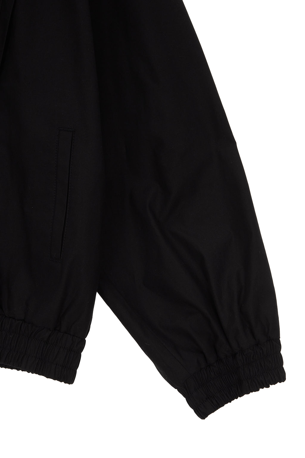 Matinkim Layered Hoody Balloon Jumper IN Black