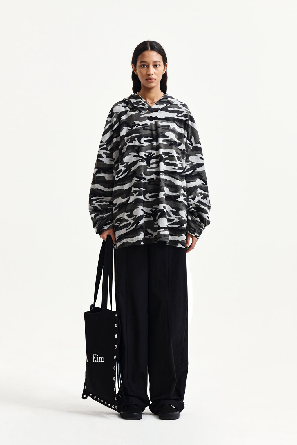 Matinkim Multi Panel Wide Pants IN Black